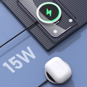 Dudao A12XS 15W MagSafe ühilduv Juhtmevaba laadija - must