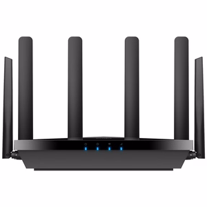 Cudy P5 juhtmevaba ruuter Gigabit Ethernet kahesageduslik (2.4 GHz / 5 GHz) 5G must