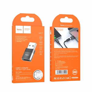 Adapter Hoco UA17 USB-A to Type-C must