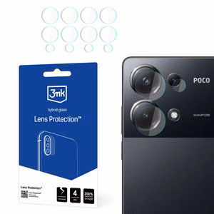 Poco M6 Pro 4G – 3mk Lens Protection kaamera objektiivi kaitse