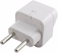 Charging adapter USA/UK/CN-EUR valge