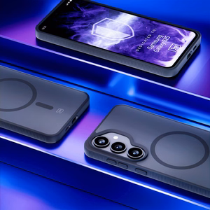 3mk Smoke MagCase jaoks Samsung Galaxy S25 - must