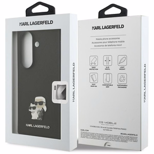 KARL LAGERFELD ümbris jaoks SAMSUNG Z Fold7 KLHCZFD7SAPKCNPK (Saffiano KC PIN) must
