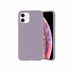 Mercury Silicone ümbris iPhone 11 jaoks, lilla