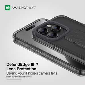 Amazing Thing Titan Pro Holder Чехол 10FT IP156.7PTHBK для Iphone 15 Pro Max чёрный с подставкой