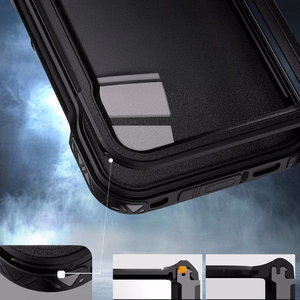 Waterproof case SHELLBOX GT compatible koos MagSafe jaoks IPHONE 16 Pro Max must