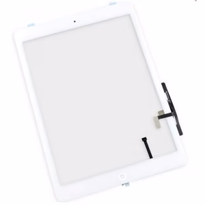 Touchscreen Ühildub Apple iPad Air Valge koos Home button ja holders HQ2