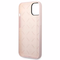 Guess Silicone Triangle Ümbris jaoks iPhone 14 6.1" - lilla