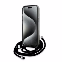 Karl Lagerfeld IML Crossbody Monogram Karl & Choupette Head MagSafe Ümbris jaoks iPhone 15 / 14 / 13 - must