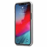 Mercedes Läbipaistev Line ümbris iPhone 12 mini jaoks - sinine