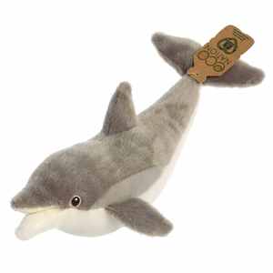 Eco Nation keskkonnahoidlik delfiini plüüslelu, 38 cm