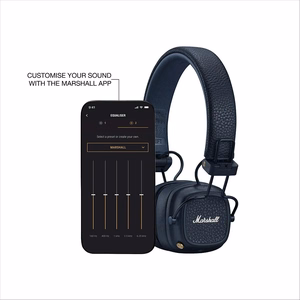 Wireless headphones Marshall Major V On-Ear Bluetooth midnight sinine