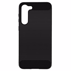 Back Ümbris CARBON jaoks SAMSUNG GALAXY S23 PLUS Must