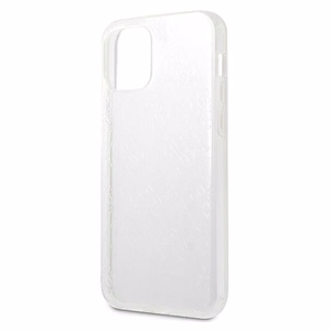 Guess GUHCP12M3D4GTR iPhone 12/12 Pro 6.1" прозрачный жёсткий чехол 4G 3D Pattern Collection