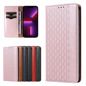Magnet Strap Case чехол для iPhone 13 Pro Max кошелёк + мини-подвеска ремешок розовый