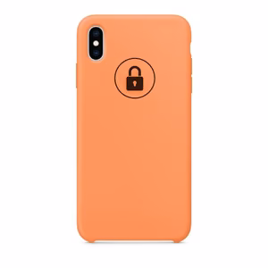 Phone Ümbris "Silicone Ümbris" jaoks Apple iPhone Xs Max / Papaya / in package