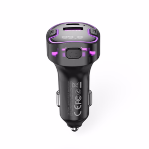 XO transmitter FM BCC12 Bluetooth MP3 car charger 3,1A black
