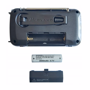 Midland ER100 hädaabiraadio 2600 mAh akuga