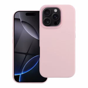Чехол для iPhone 16 PRO Forcell F-Protect Frame Premium совместим с MagSafe розовый