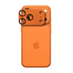 AR+AF Täismetallist karastatud klaas IPHONE 17 PRO MAX jaoks oranž