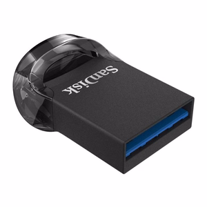 SanDisk Ultra Fit USB flash drive 128 GB USB Type-A 3.2 Gen 1 (3.1 Gen 1) Black