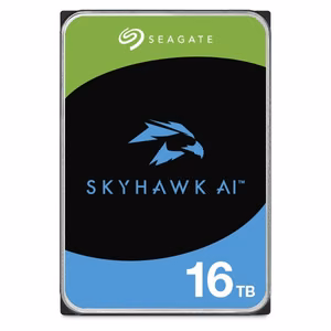 Seagate SkyHawk AI internal hard drive 16 TB 7200 RPM 512 MB 3.5" Serial ATA III (ST16000VE005)