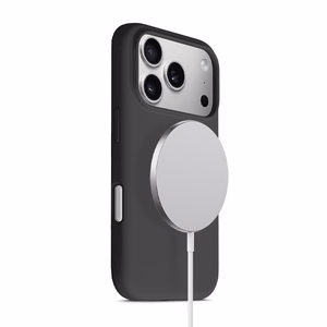 Crong Color Cover Magnetic MagSafe ümbris seadmele iPhone 17 Pro Max, must