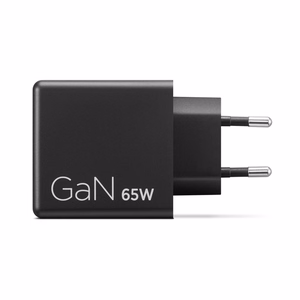 Lenovo Dual USB-C 65W GaN G0A6065BEU – kahe USB-C-pordiga GaN-laadija, 65 W