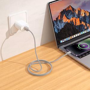 Кабель USB A to Lightning Hoco 2,4A 1 м X107 серый