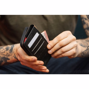 FORCELL F-PROTECT RFID Blocker Kaaned Ümbris jaoks SAMSUNG S24 Plus must