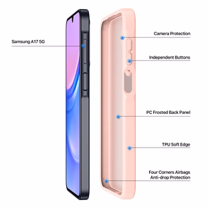 Чехол Dux Ducis Yind для Samsung A175 A17 4G A176 A17 5G розовый
