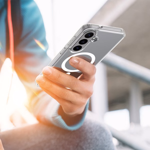 MagSafe'iga ühilduv DUX DUCIS CLIN MAG ümbris SAMSUNG S26 FE, läbipaistev