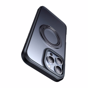 McDodo PC-4932 MagSafe korpus iPhone 16 Pro jaoks koos statiiviga (must)
