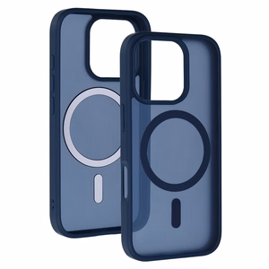 Tel Protect Aura Matte Magsafe ümbris Iphone 15 Pro, tumesinine