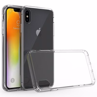 Ümbris jaoks iPhone XS MAX Clear Ümbris 2 mm Box läbipaistev