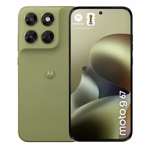 Motorola Moto G67 – смартфон, 17,3 см / 6,8 дюйма, Hybrid Dual SIM, Android 16.0, 5G, USB Type-C, 4 ГБ/128 ГБ, 5200 мА·ч, зелёный