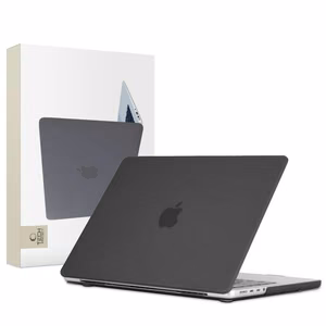 Tech-Protect SmartShell ümbris jaoks MacBook Pro 14" M1 / M2 / M3 2021-2024 - matte must