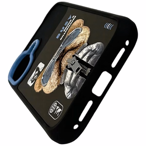 Nimmy Cool&Cute 2.0 nag ümbris jaoks iPhone 17 - must