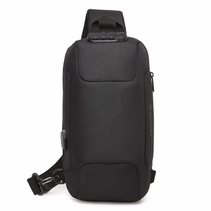 Wozinsky Premium Single Shoulder Anti-Theft City Backpack koos Organizer and USB - must