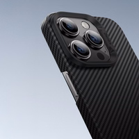 Benks Magnetic Armor Air Kevlar Ümbris PC Frame 600D (E065) jaoks Iphone 16 Pro must