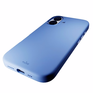 Puro Icon Mag Pro MagSafe Silicone Ümbris jaoks iPhone 16 - Sinine