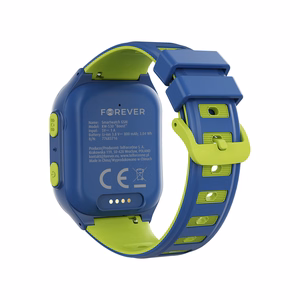 Смарт-часы Forever GPS WiFi 4G детские Boost KW-530 синий