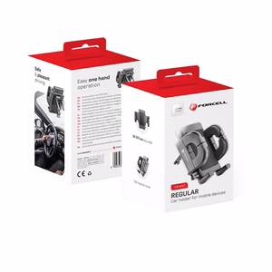Car phone hoidja Forcell F-Grip Regular air vent must