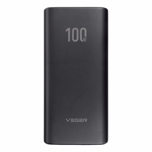Powerbank Veger T100 (W2032C-100) PD QC3.0 5A 100W 20000 mAh must