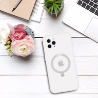 Tel Protect Magical Magsafe Alus Ümbris jaoks Iphone 11 Pro Max hõbedane