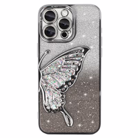 Tel Protect Butterfly Water Ümbris jaoks Iphone 14 Pro hõbedane