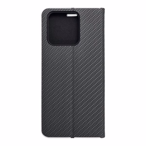 Чехол-книжка для Xiaomi Redmi 10C Luna Book Carbon чёрный