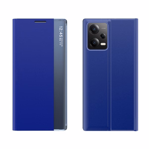 New Sleep Case чехол для Xiaomi Redmi Note 12 5G / Poco X5 5G чехол с откидной подставкой синий