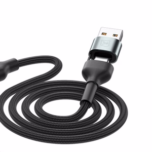 3mk Hyper Cable N-SERIES 6 in 1 USB-C / USB-A USB-C / Lightning / Micro 1.2m QC 3.0 9V / 2A 18W - must
