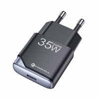 Phone laadija Forcell F-Energy Ultra Slim GaN III USB C PD QC4.0 3A 35W B135101-E must